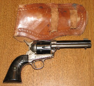 William Edward Blanchard's Colt pistol, right side