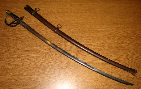 William F. Blanchard's civil war sword