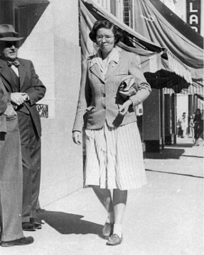 1949: Sophia (Blanchard) Warner in Las Cruces, New Mexico