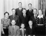 John & Florence Peterson family